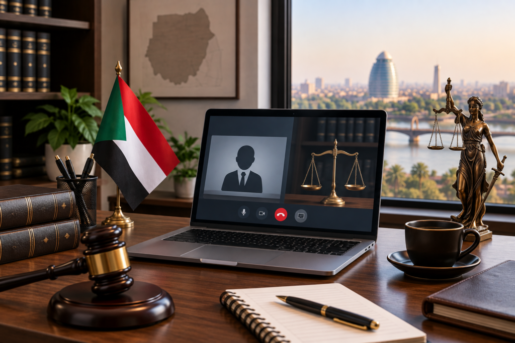 استشارة قانونية أون لاين السودان